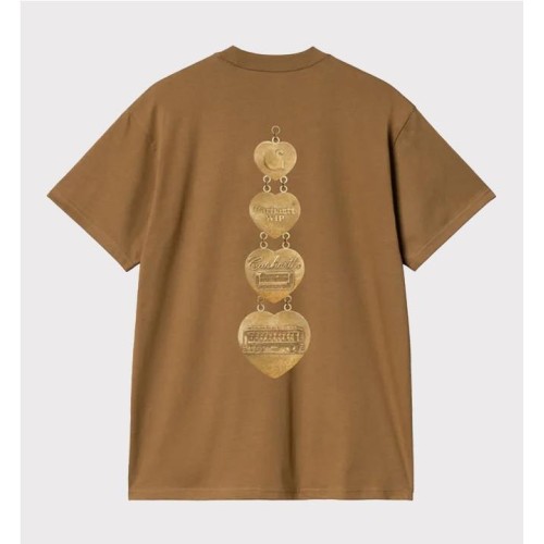 CARHARTT WIP HARTT CHAIN TEE MARRON