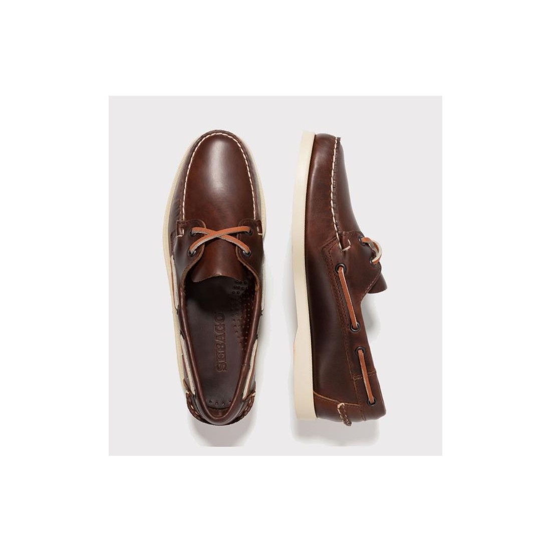 SEBAGO DOCKSIDES PORTLAND MARRON
