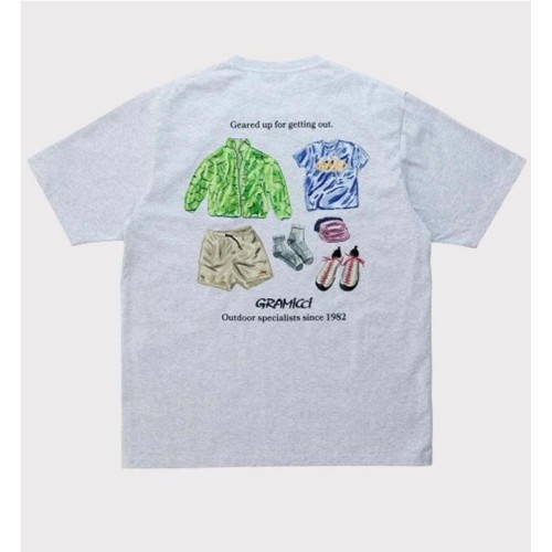 GRAMICCI GEARED UP TEE GRIS