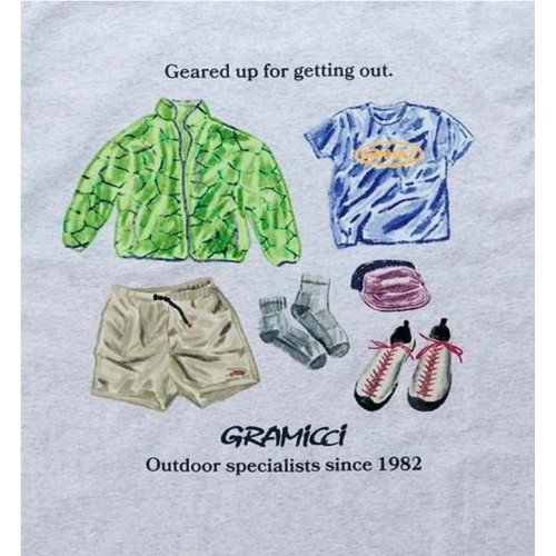 GRAMICCI GEARED UP TEE GRIS 2