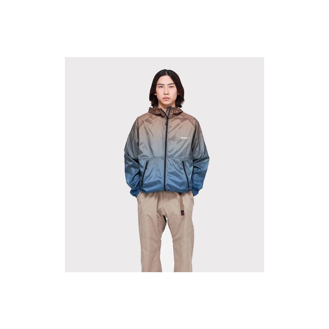 GRAMICCI LT. RIPSTOP WINDJACKE MARRON
