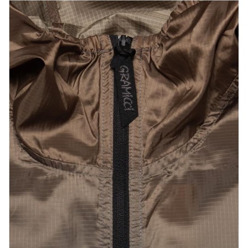 GRAMICCI LT. RIPSTOP WINDJACKE MARRON