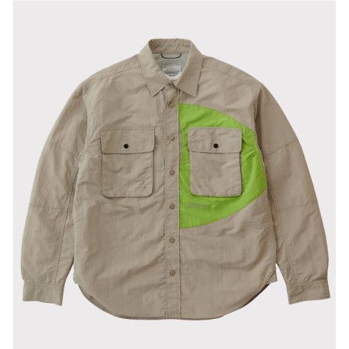 GRAMICCI BRENTWOOD NYLON SHIRT BEIGE