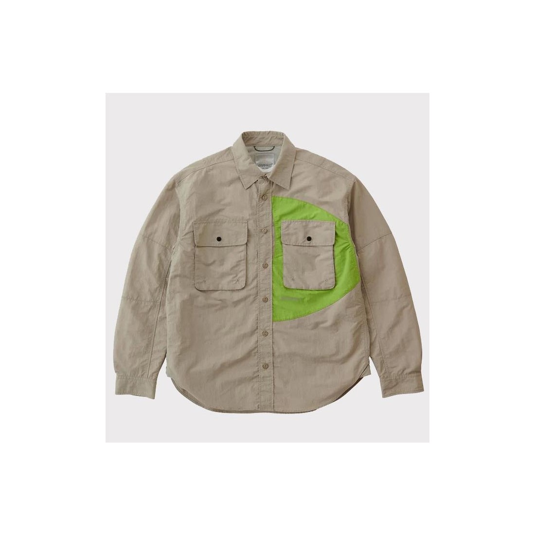 GRAMICCI BRENTWOOD NYLON SHIRT BEIGE
