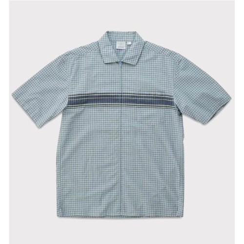 GRAMICCI ZIP UP WAVE SHIRT AZUL