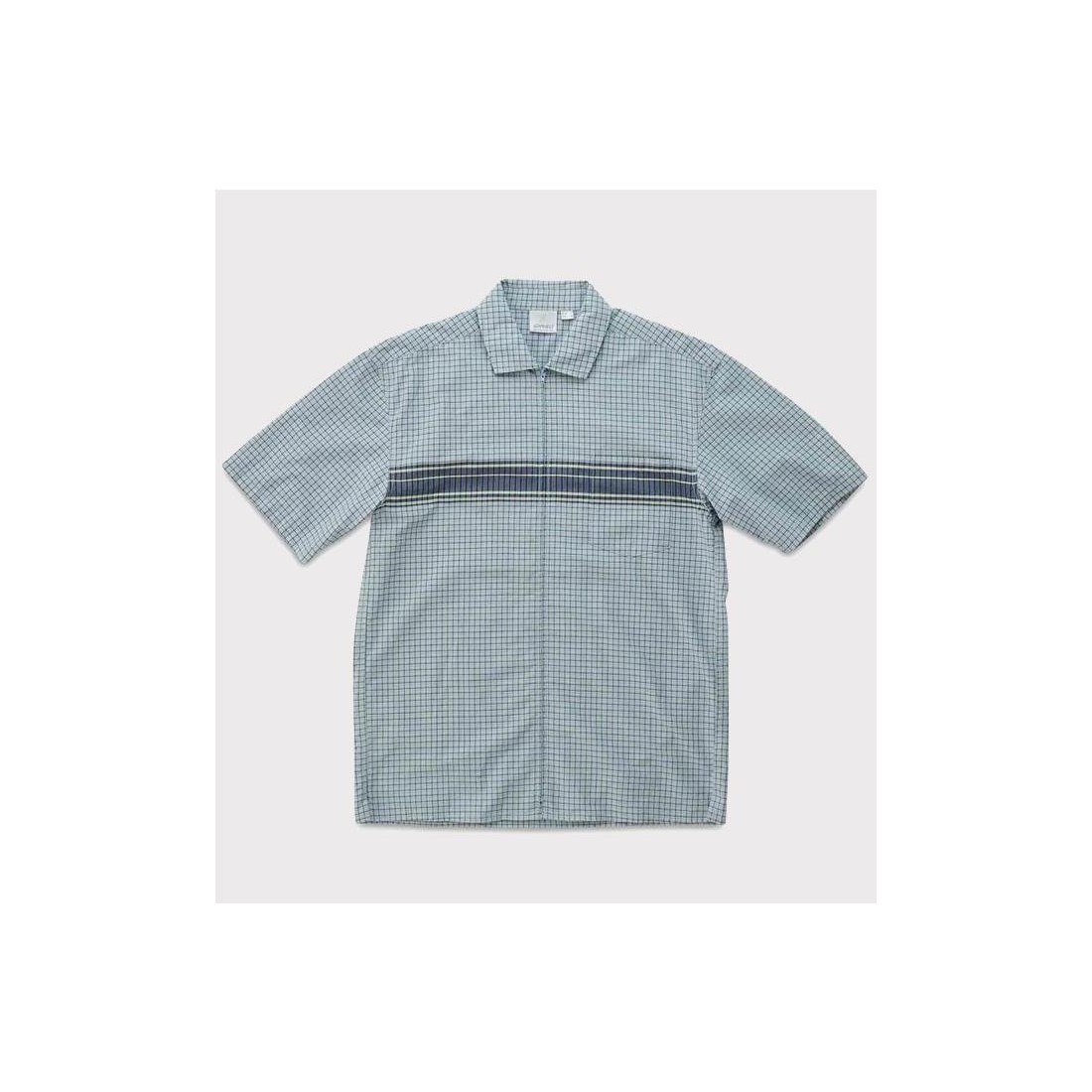 GRAMICCI ZIP UP WAVE SHIRT AZUL