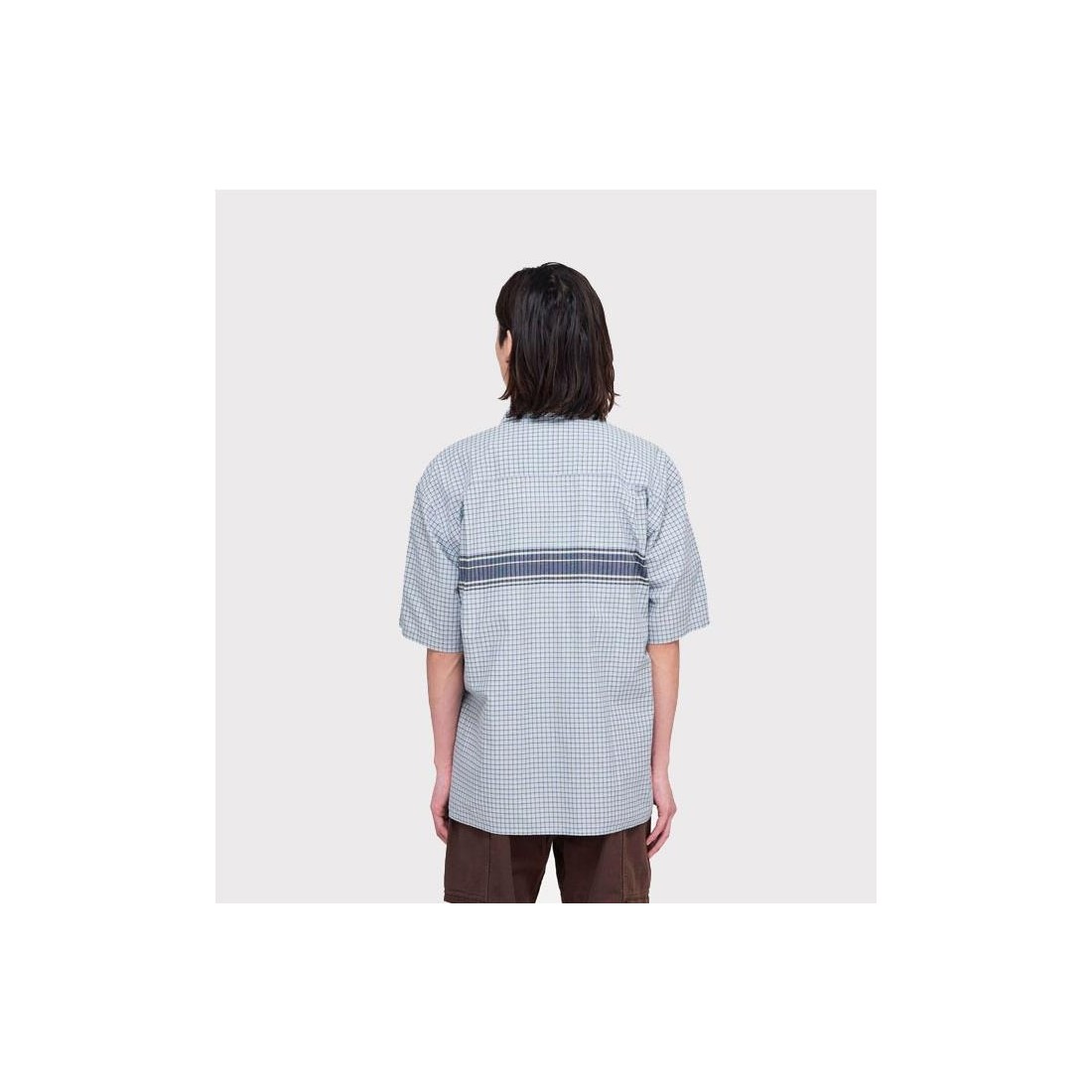 GRAMICCI ZIP UP WAVE SHIRT AZUL