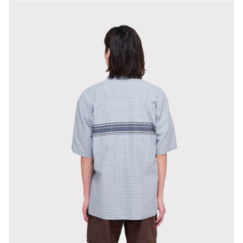 GRAMICCI ZIP UP WAVE SHIRT AZUL