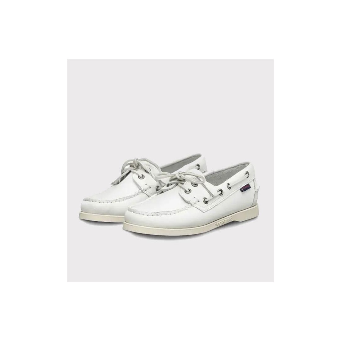 SEBAGO DOCKSIDES PORTLAND BLANCO