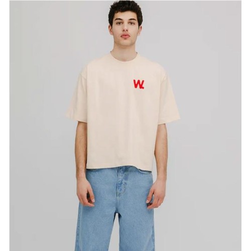 WE ARE NOT FRIENDS BOXY BEIGE