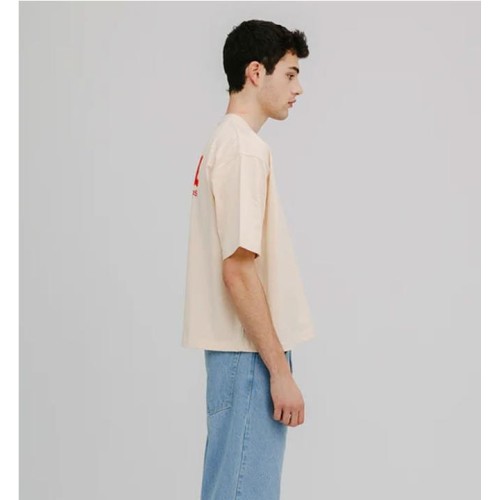 WE ARE NOT FRIENDS BOXY BEIGE