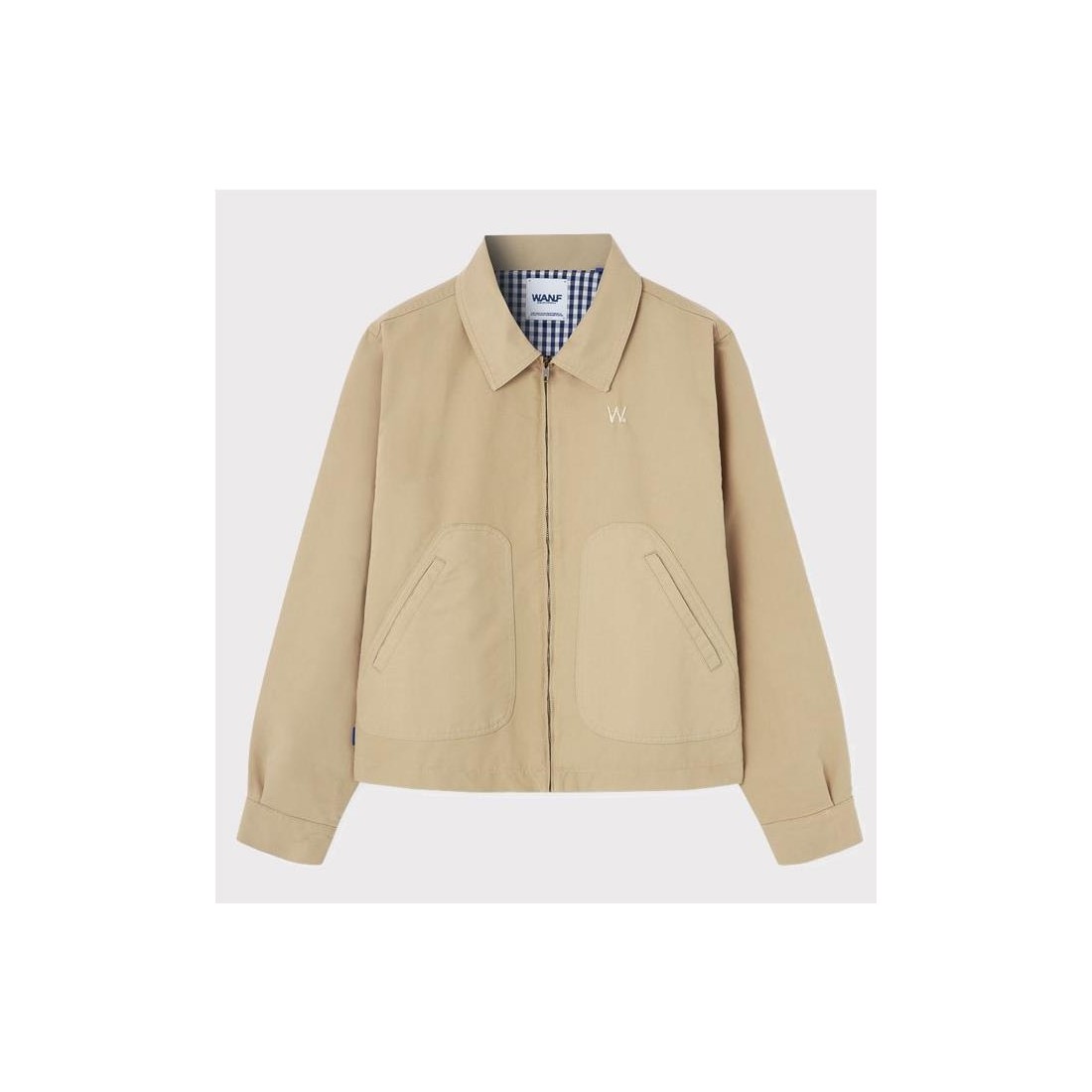 WE ARE NOT FRIENDS CLUB JKT BEIGE
