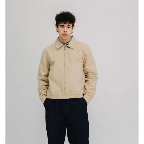 WE ARE NOT FRIENDS CLUB JKT BEIGE