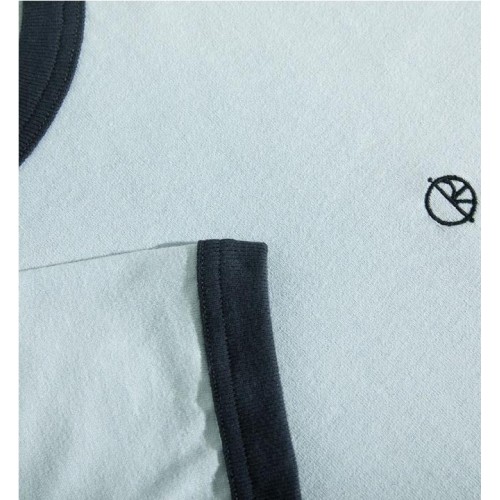 POLAR RINGER TEE AZUL CLARO