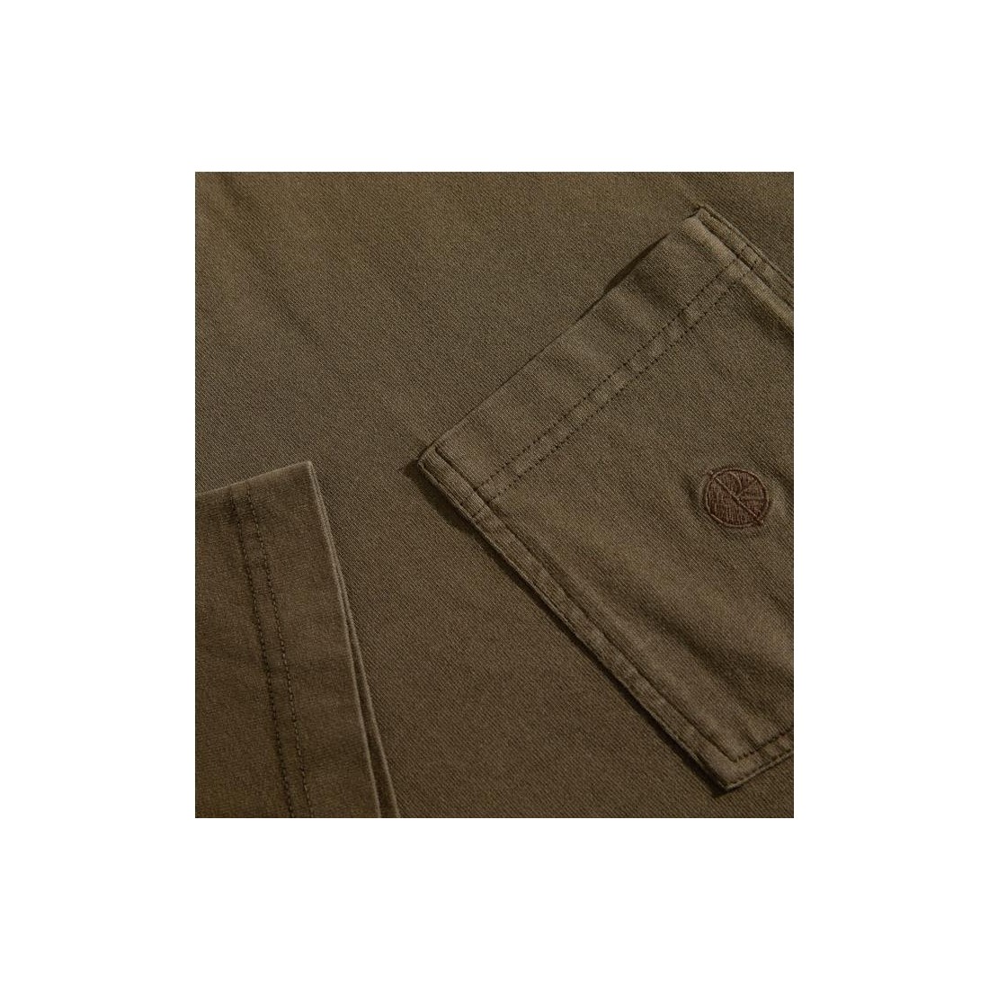 POLAR POCKET TEE MARRON