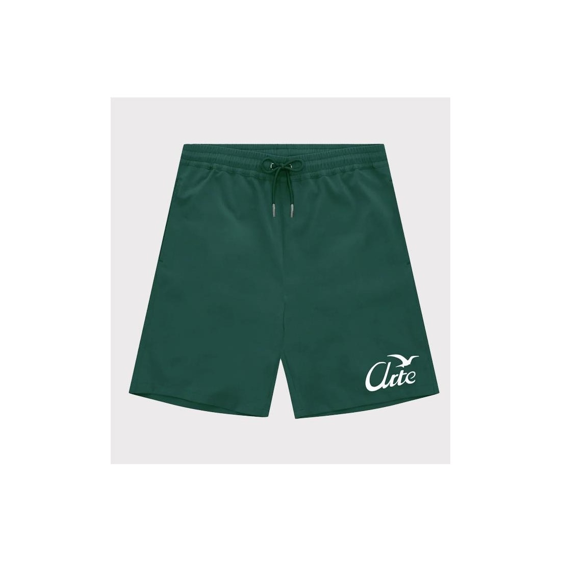 ARTE BIRDS LOGO SHORTS VERDE