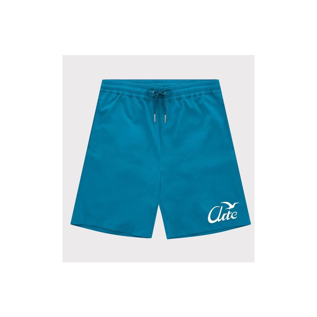 ARTE BIRDS LOGO SHORTS AZUL