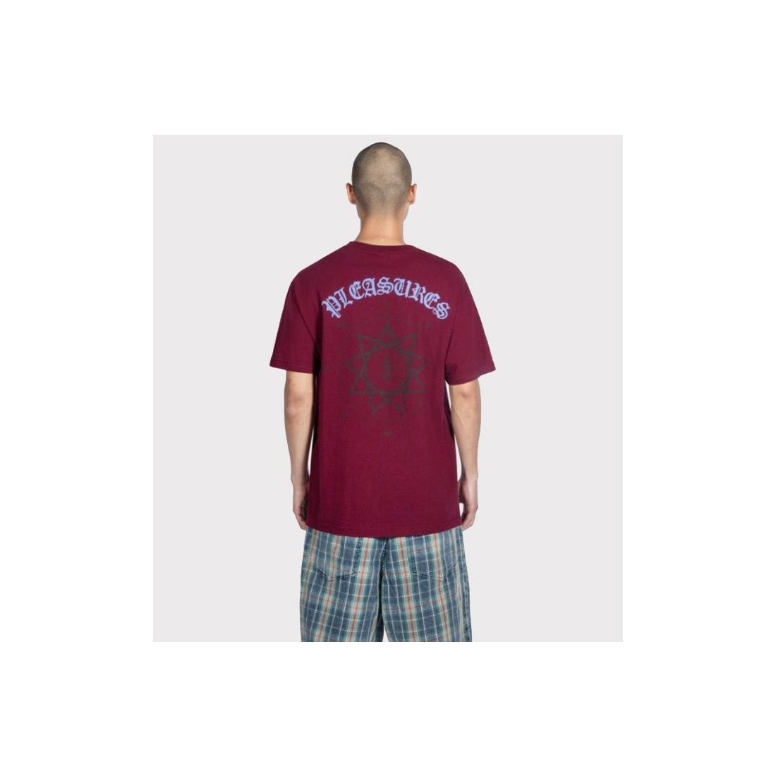PLEASURES COMPASS TEE GRANATE