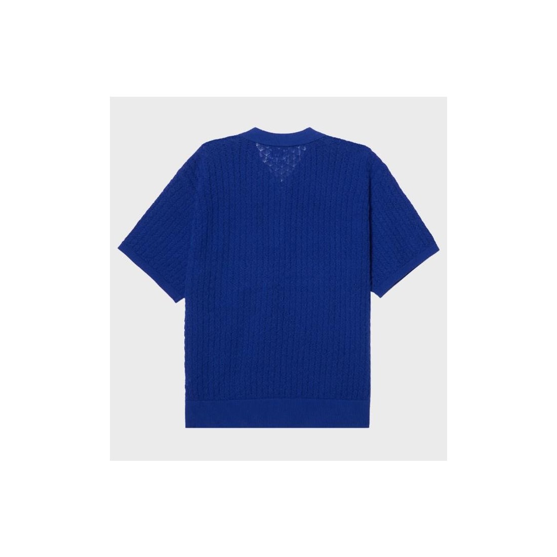 OBEY GRANT QUATER ZIP SWEATER AZUL
