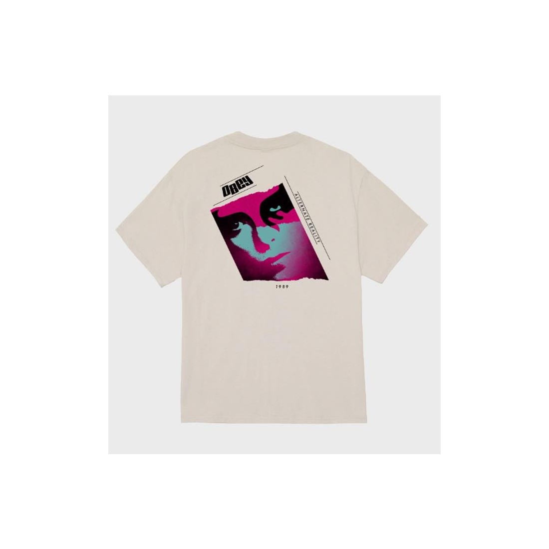 OBEY ALTERNATIVE REALITY TEE GRIS