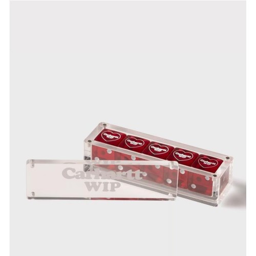 CARHARTT WIP HEART DICE SET ROJO