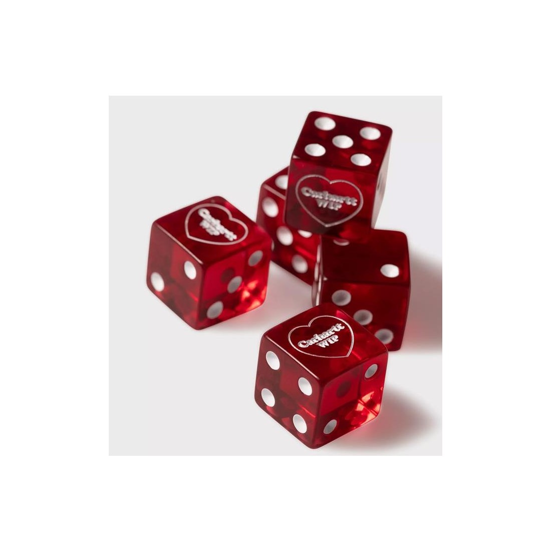 CARHARTT WIP HEART DICE SET ROJO