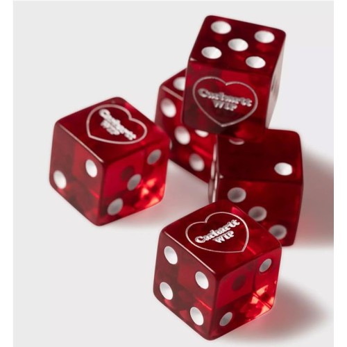 CARHARTT WIP HEART DICE SET ROJO