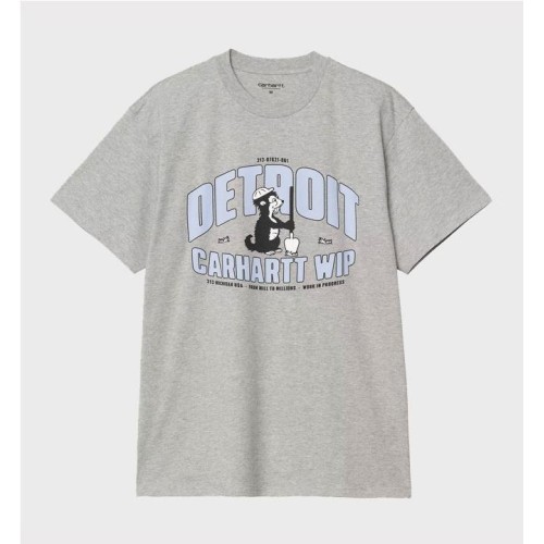 CARHARTT WIP UNDERGROUND TEE GRIS