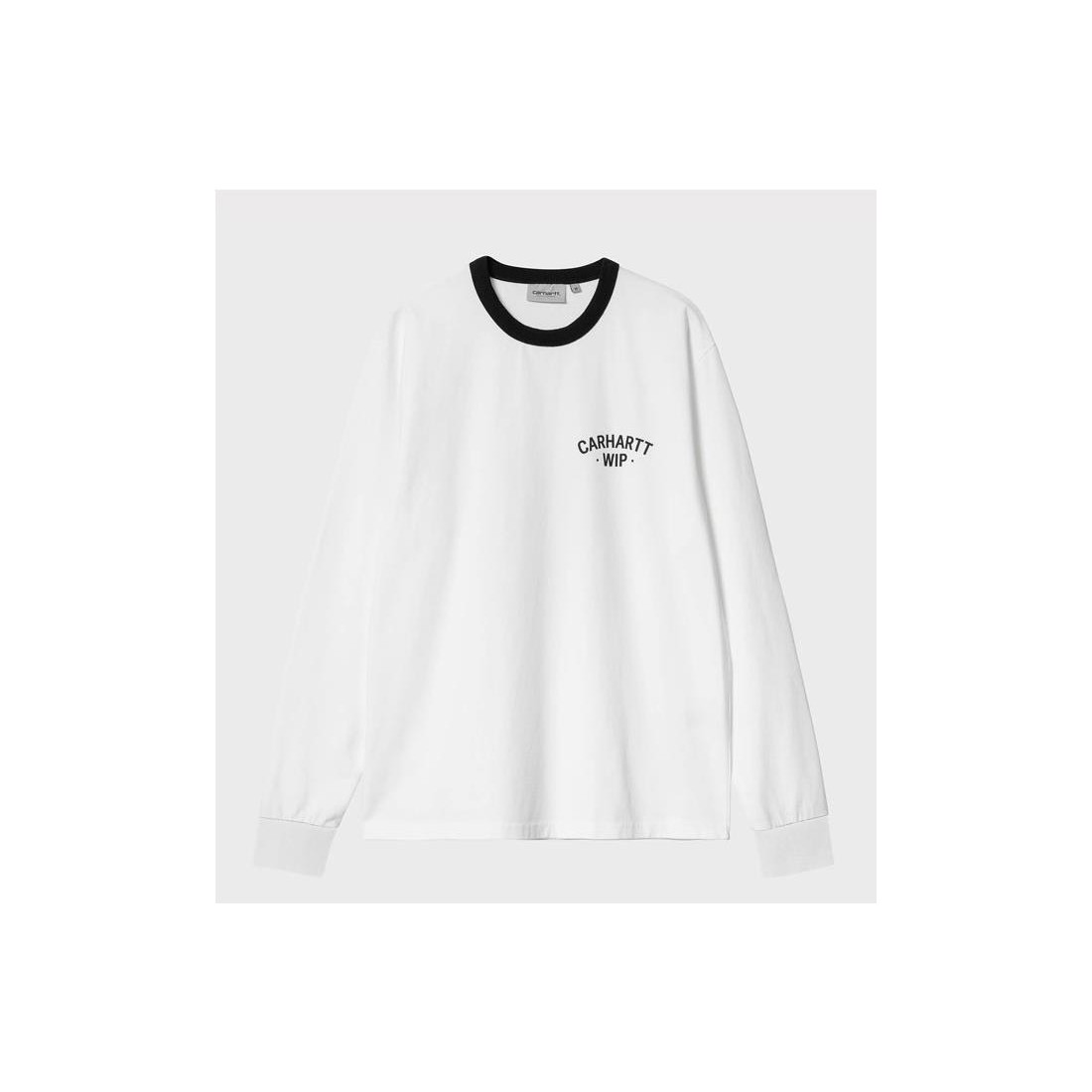 CARHARTT WIP LS 89 RINGER TEE BLANCO