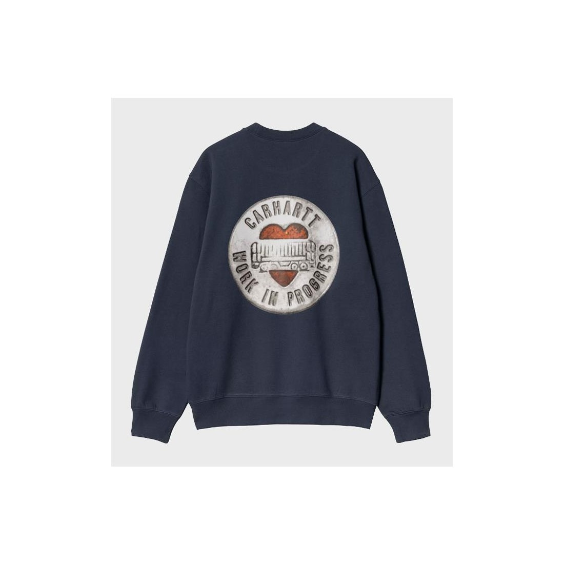 CARHARTT WIP BUTTON SWEATSHIRT AZUL