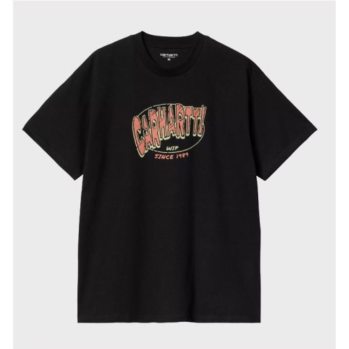 CARHARTT WIP HOT SCRIPT TEE NEGRO