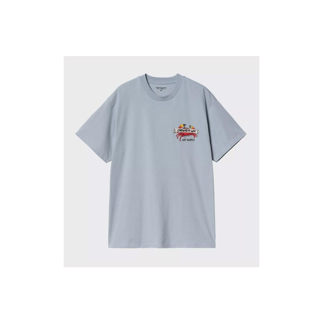 CARHARTT WIP CRAB PAINT TEE AZUL