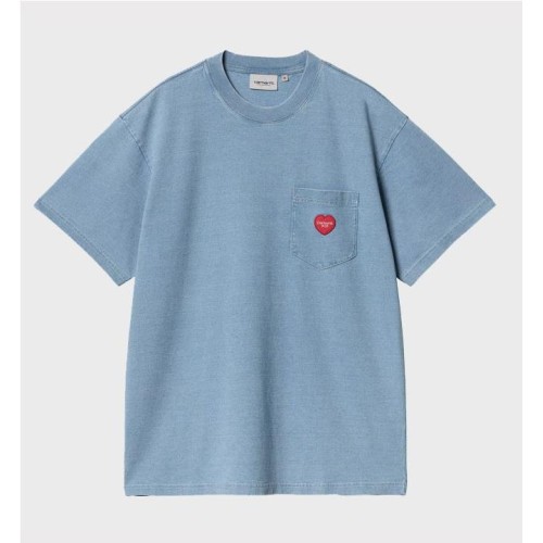 CARHART WIP INGO POCKET TEE AZUL CLARO