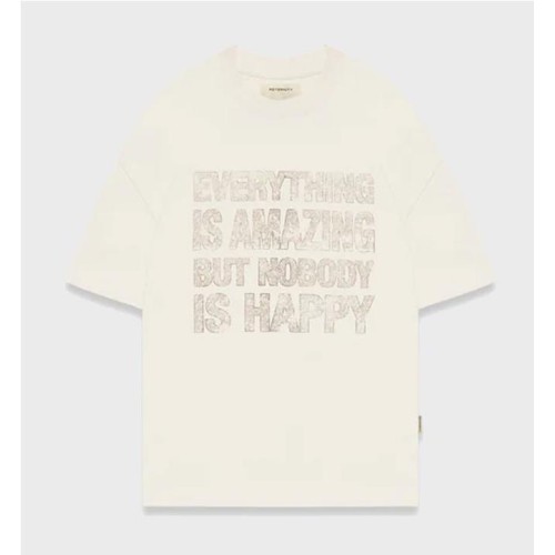RETERNITY QUOTE TEE BEIGE