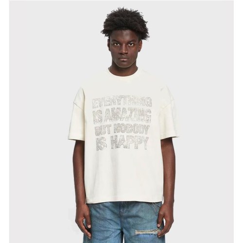 RETERNITY QUOTE TEE BEIGE