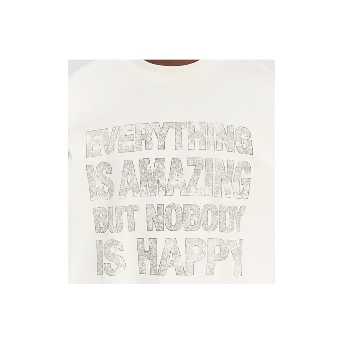 RETERNITY QUOTE TEE BEIGE