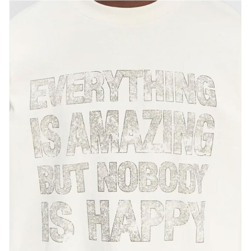RETERNITY QUOTE TEE BEIGE