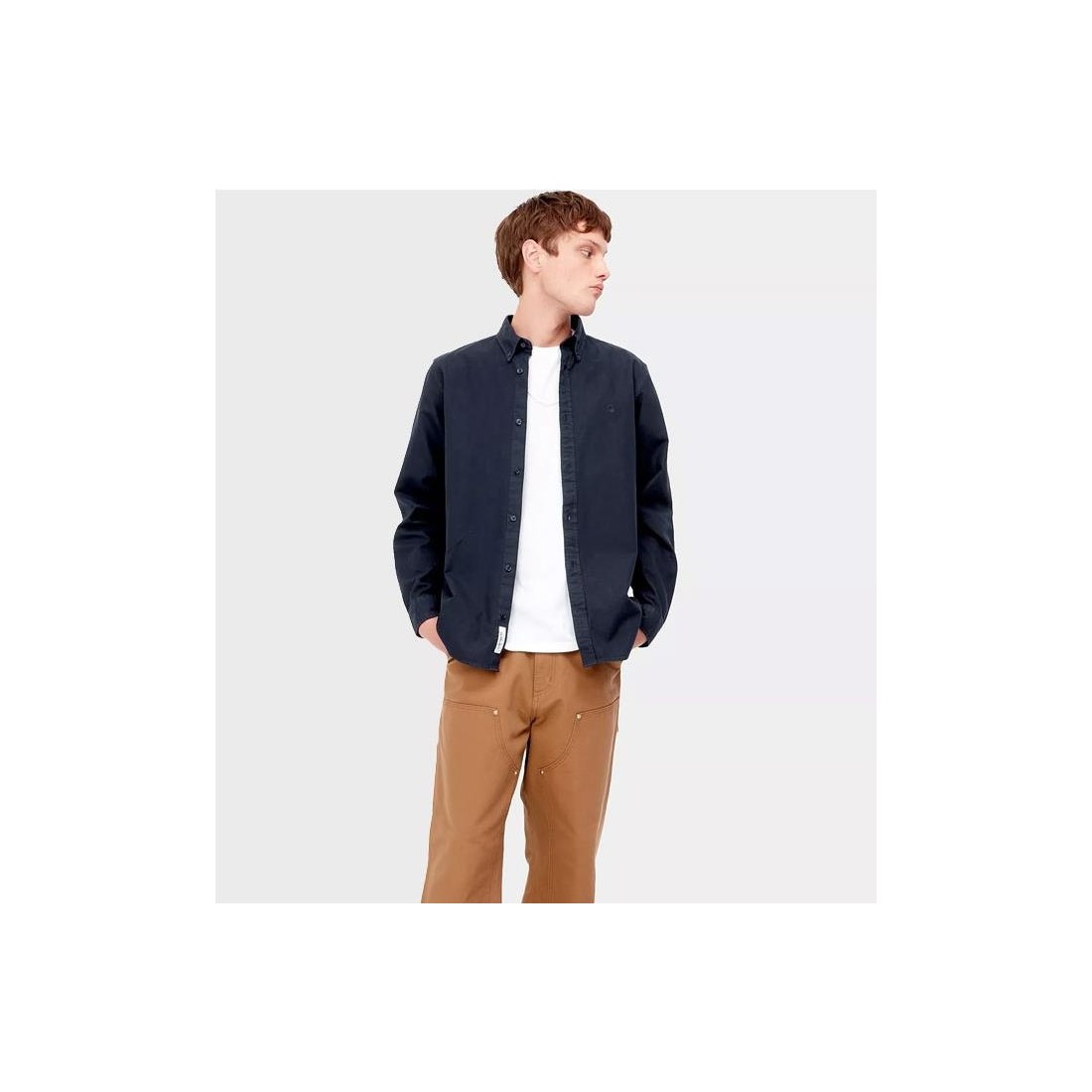 CARHARTT WIP BOLTON SHIRT AZUL MARINO