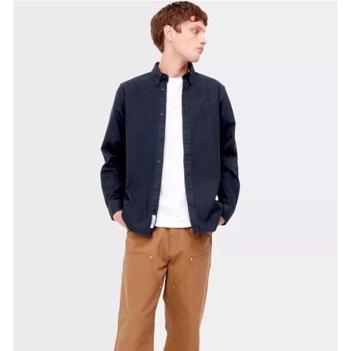 CARHARTT WIP BOLTON SHIRT AZUL MARINO