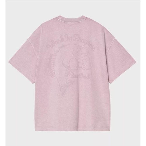 CARHARTT WIP BAIT SHACK TEE ROSADO