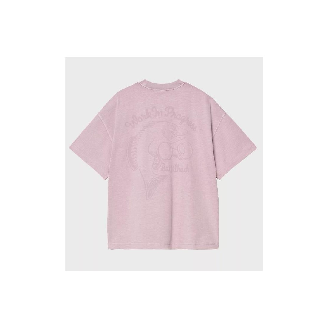 CARHARTT WIP BAIT SHACK TEE ROSADO