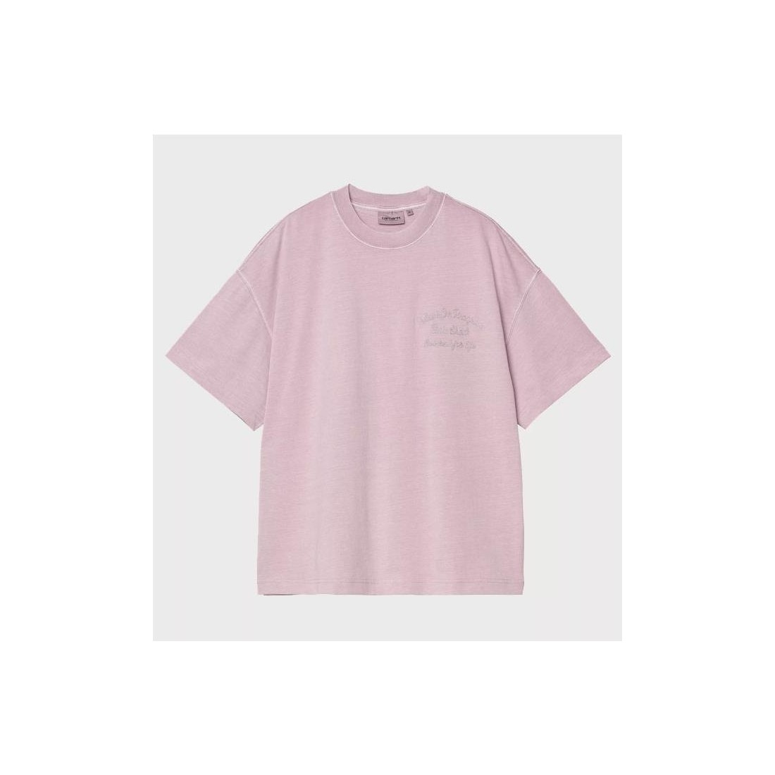 CARHARTT WIP BAIT SHACK TEE ROSADO
