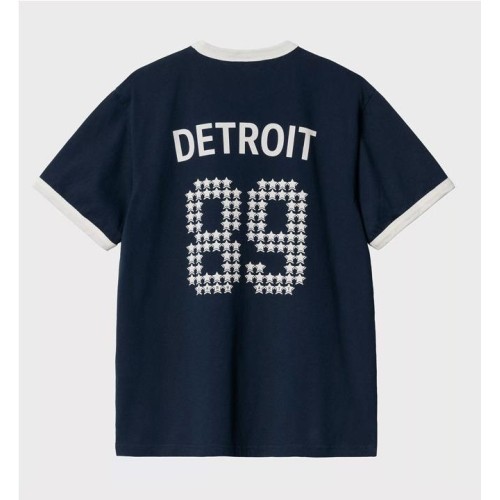 CARHARTT WIP 89 RINGER TEE AZUL MARINO