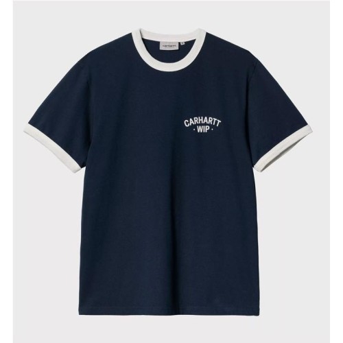 CARHARTT WIP 89 RINGER TEE AZUL MARINO 2