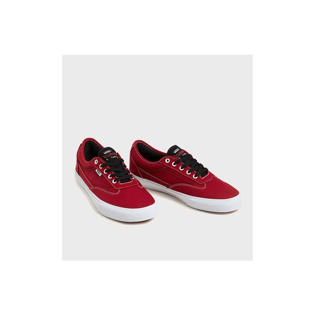 VANS SKATE CURREN CAPLES ROJO