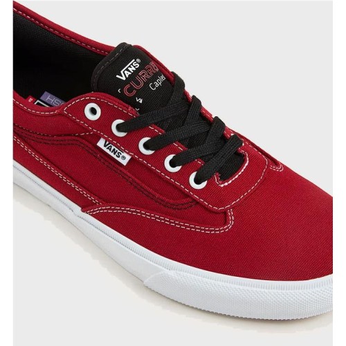 VANS SKATE CURREN CAPLES ROJO