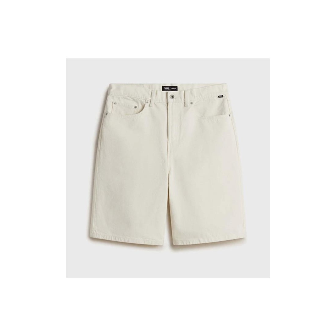 VANS CHECK-5 BAGGY DENIM SHORT BEIGE1