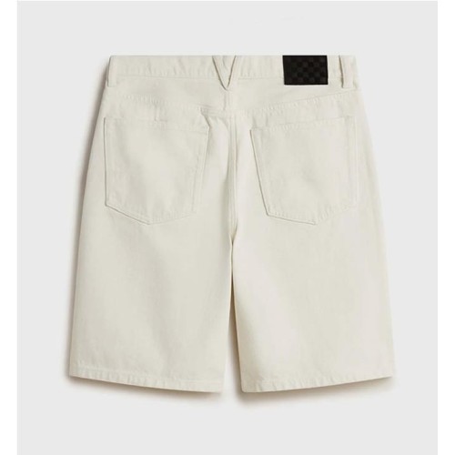 VANS CHECK-5 BAGGY DENIM SHORT BEIGE1 2