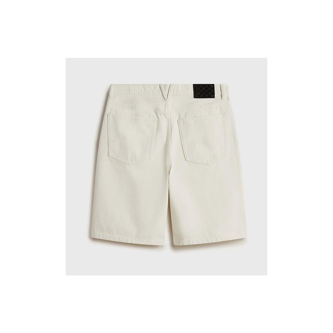 VANS CHECK-5 BAGGY DENIM SHORT BEIGE1