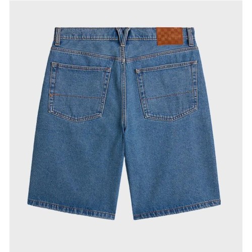 VANS CHECK-5 BAGGY DENIM SHORT AZUL 2